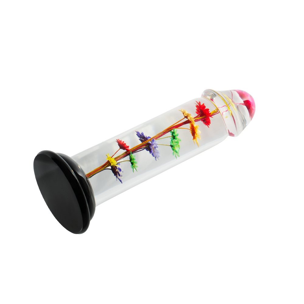 LOVISS – Helichrysum – Garden Flower Dildo Smooth – Transparent