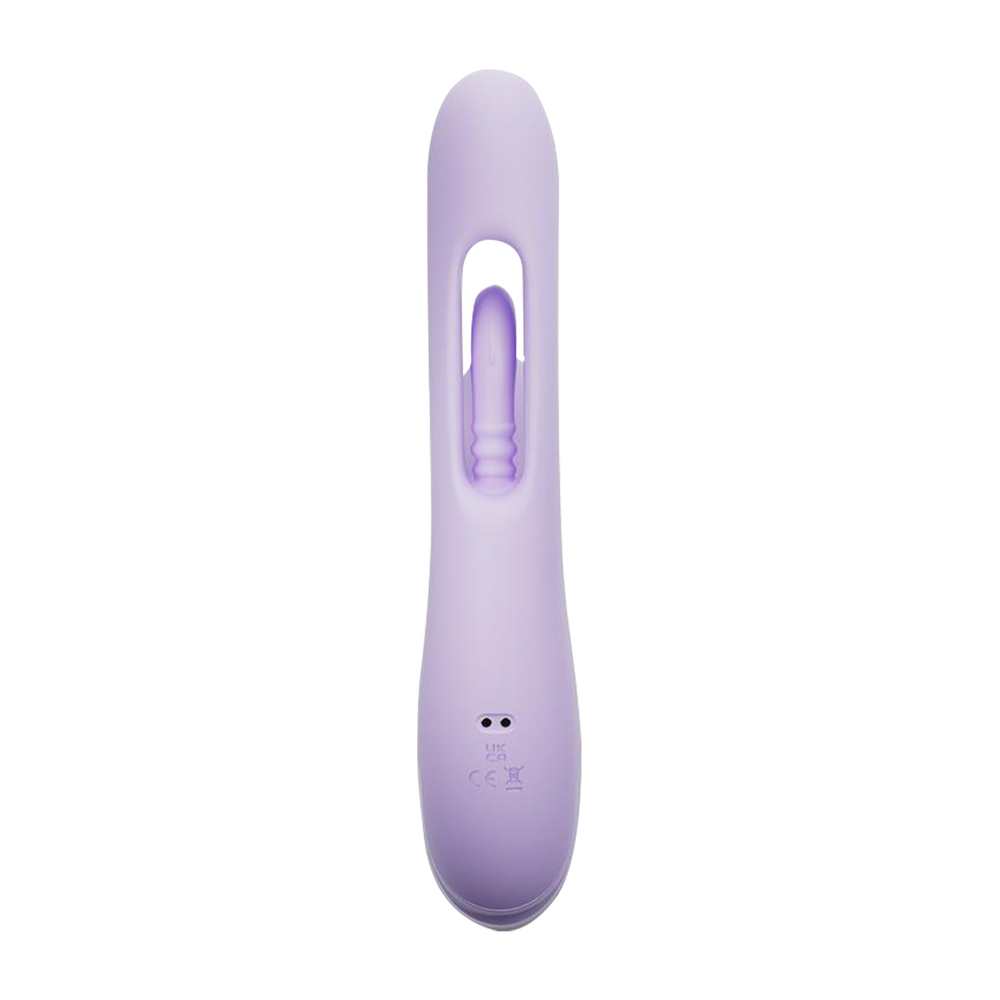 4: INTOYOU – Annia 3 – G-Punkt-Vibrator mit Rabbit-Aufsatz – Lila
