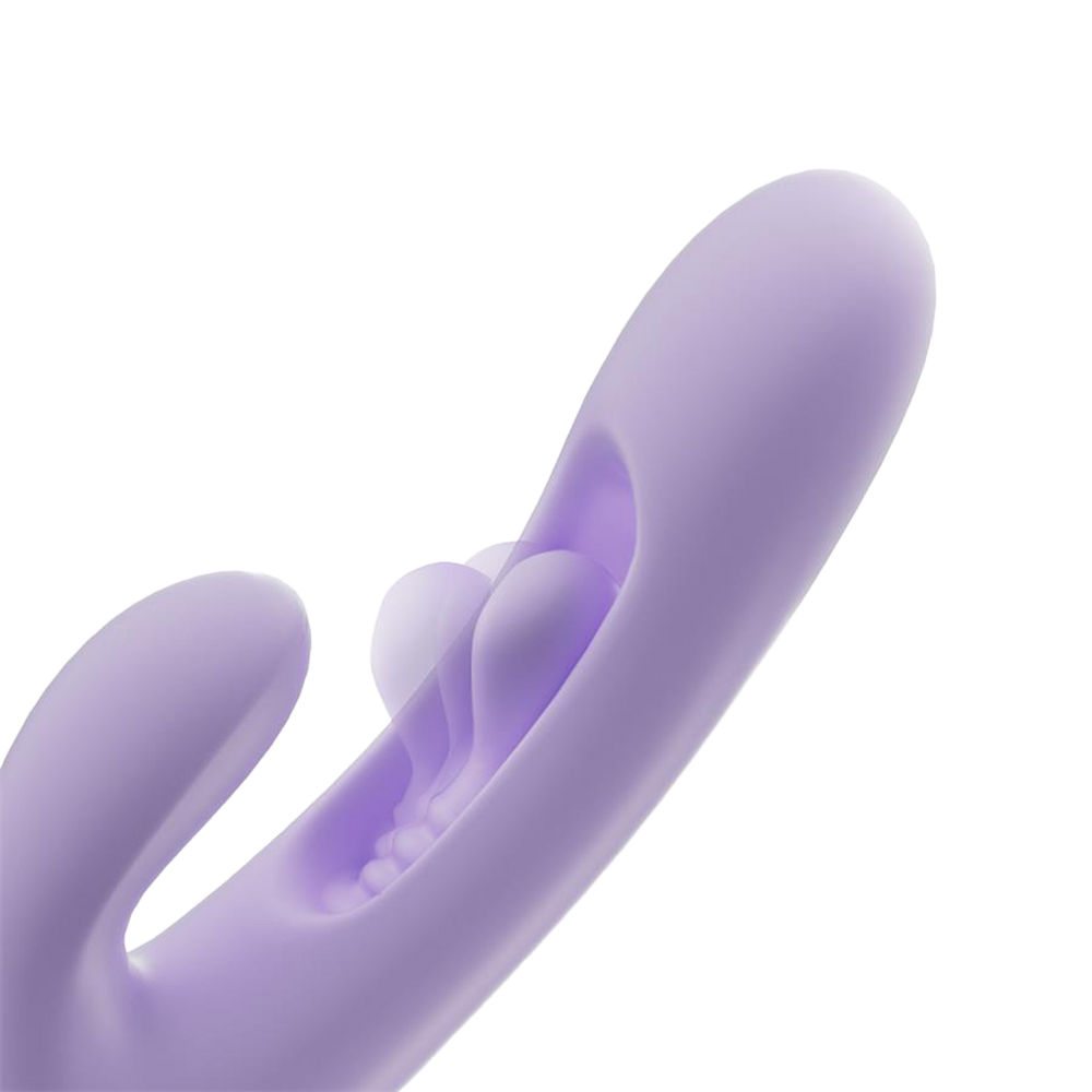 7: INTOYOU – Annia 3 – G-Punkt-Vibrator mit Rabbit-Aufsatz – Lila
