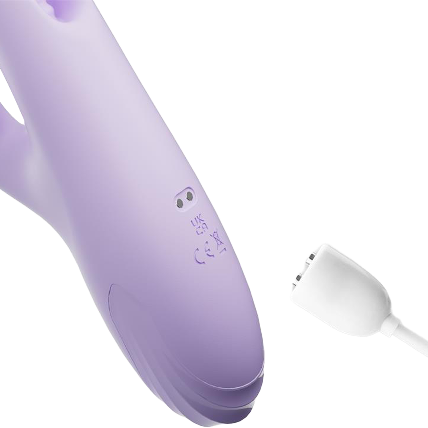 8: INTOYOU – Annia 3 – G-Punkt-Vibrator mit Rabbit-Aufsatz – Lila