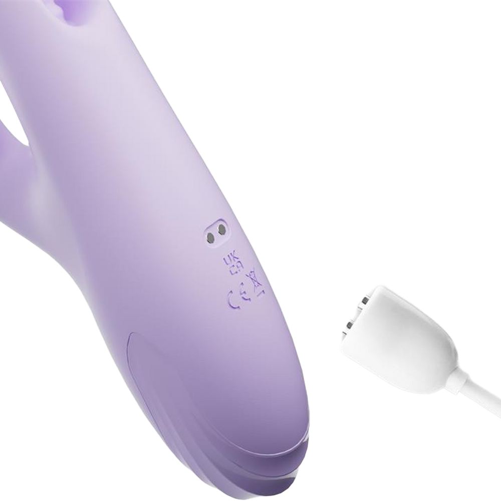 8: INTOYOU – Annia 3 – G-Punkt-Vibrator mit Rabbit-Aufsatz – Lila