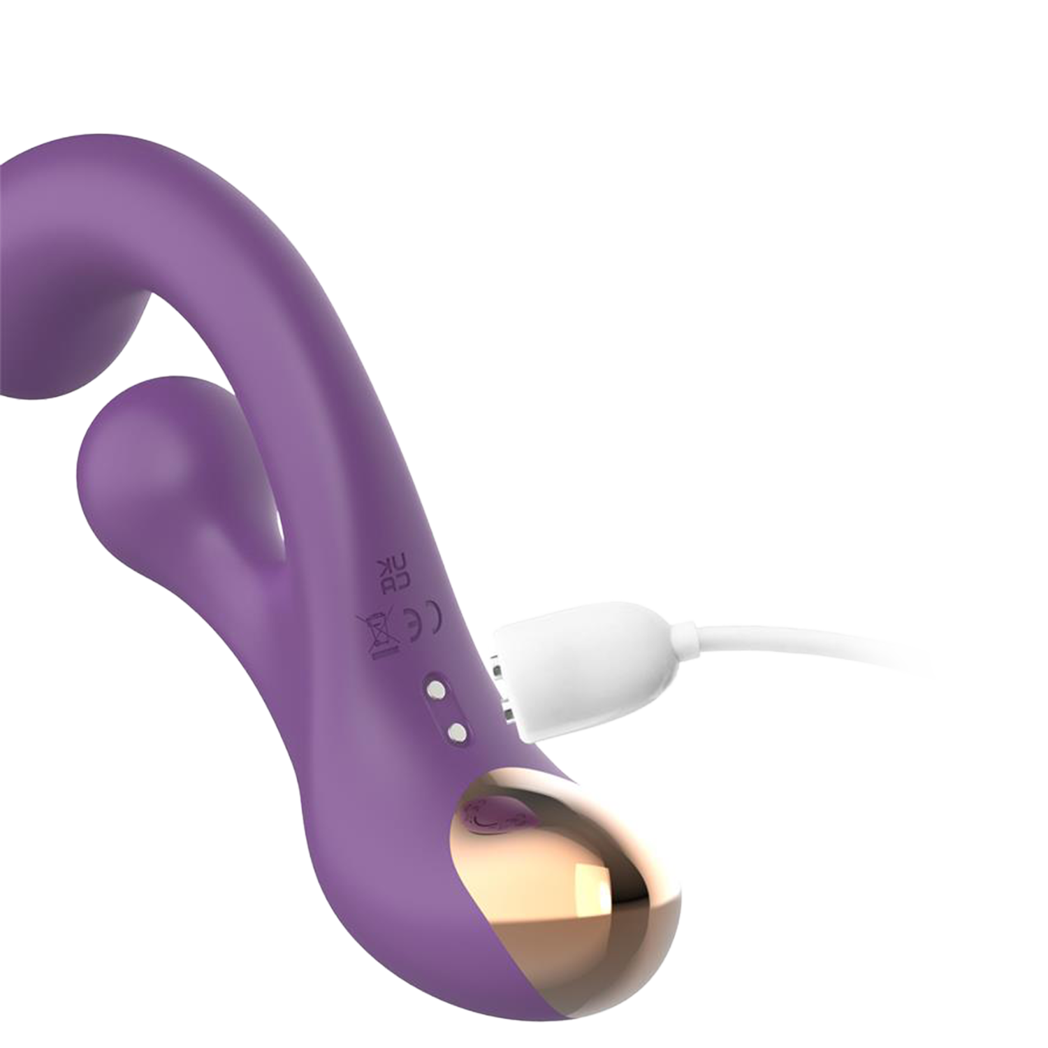 IY – Rolyx – Hochwertiger, um 360° drehbarer Vibrator – Lila