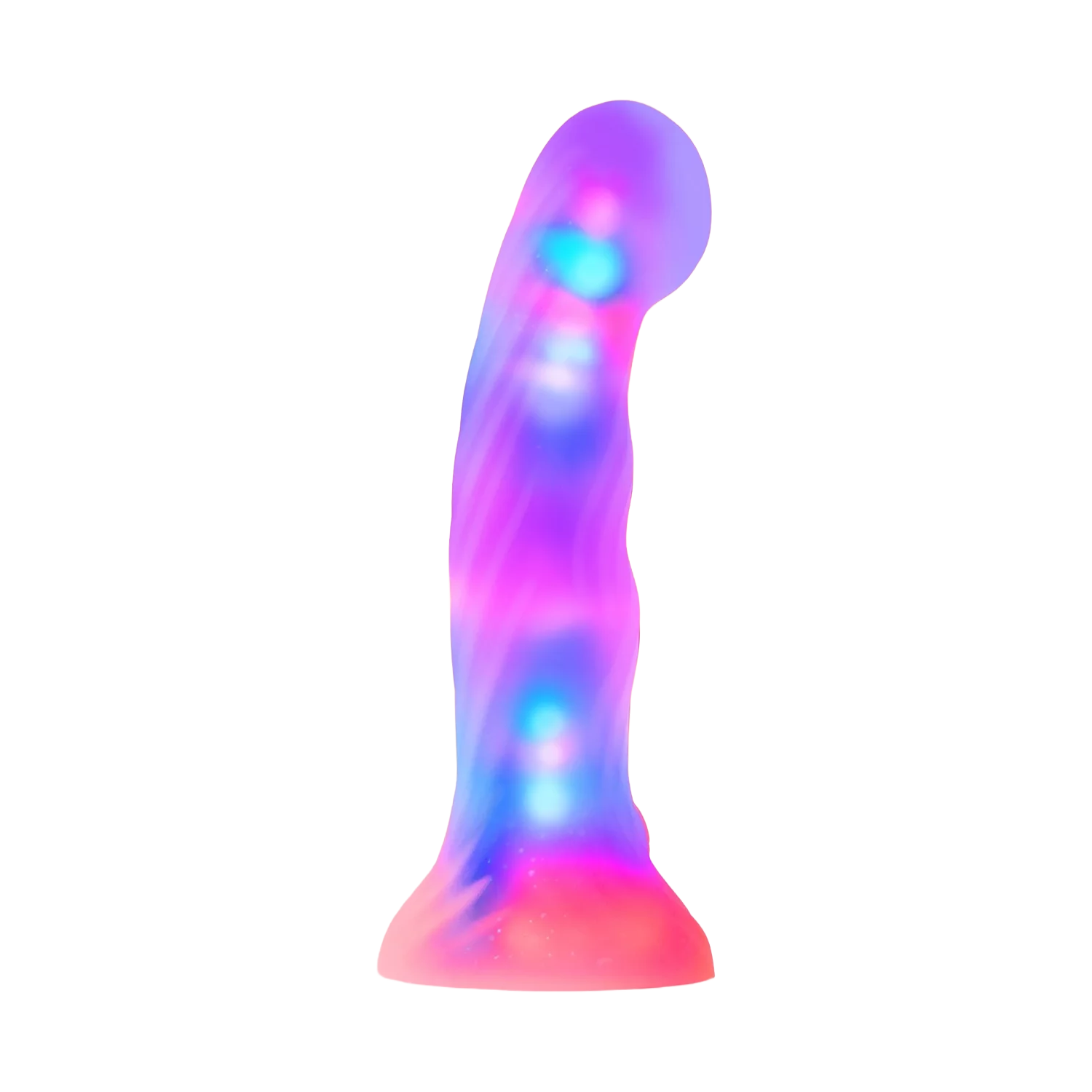 Love to Love – Sugar Bomb – Dildo mit LED – Rosa/Gelb