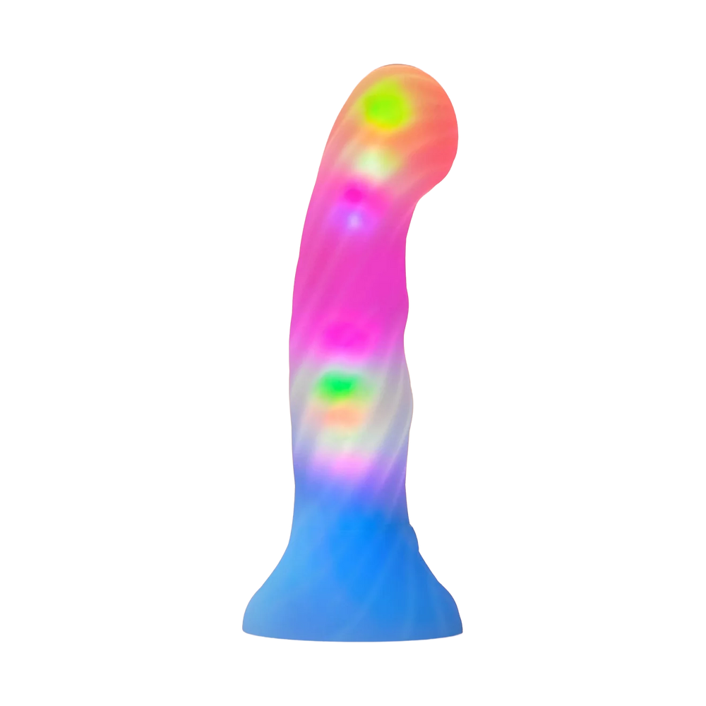 Love to Love – Candy Loop – Dildo mit LED – Blau/Rosa