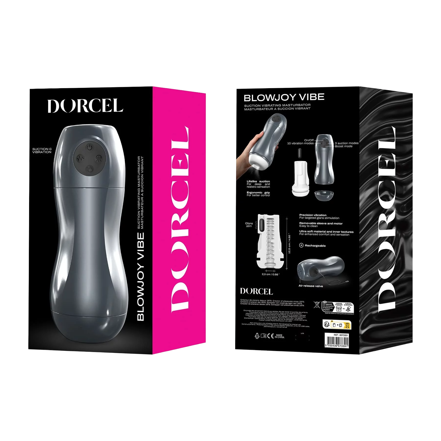 Dorcel – Blowjoy Vibe – Grau