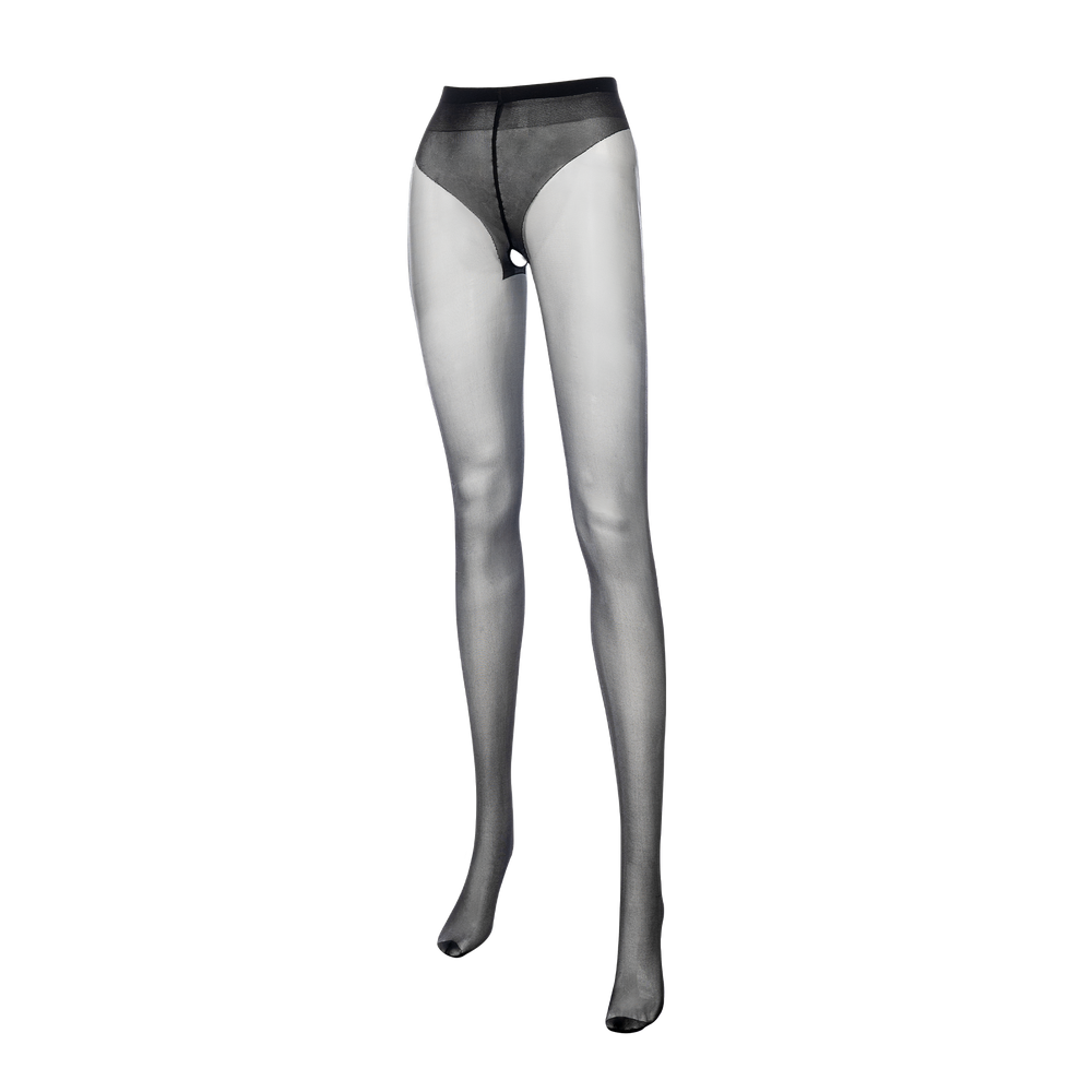 Amorable by Rimba - Slut- Strumpfhose mit offenem Schritt – 20 Denier – Schwarz