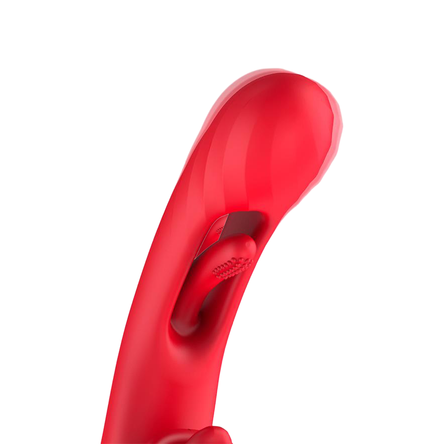 IY – Grant – Vibrator mit beweglicher Zunge und 360°-Leckfunktion – Rot