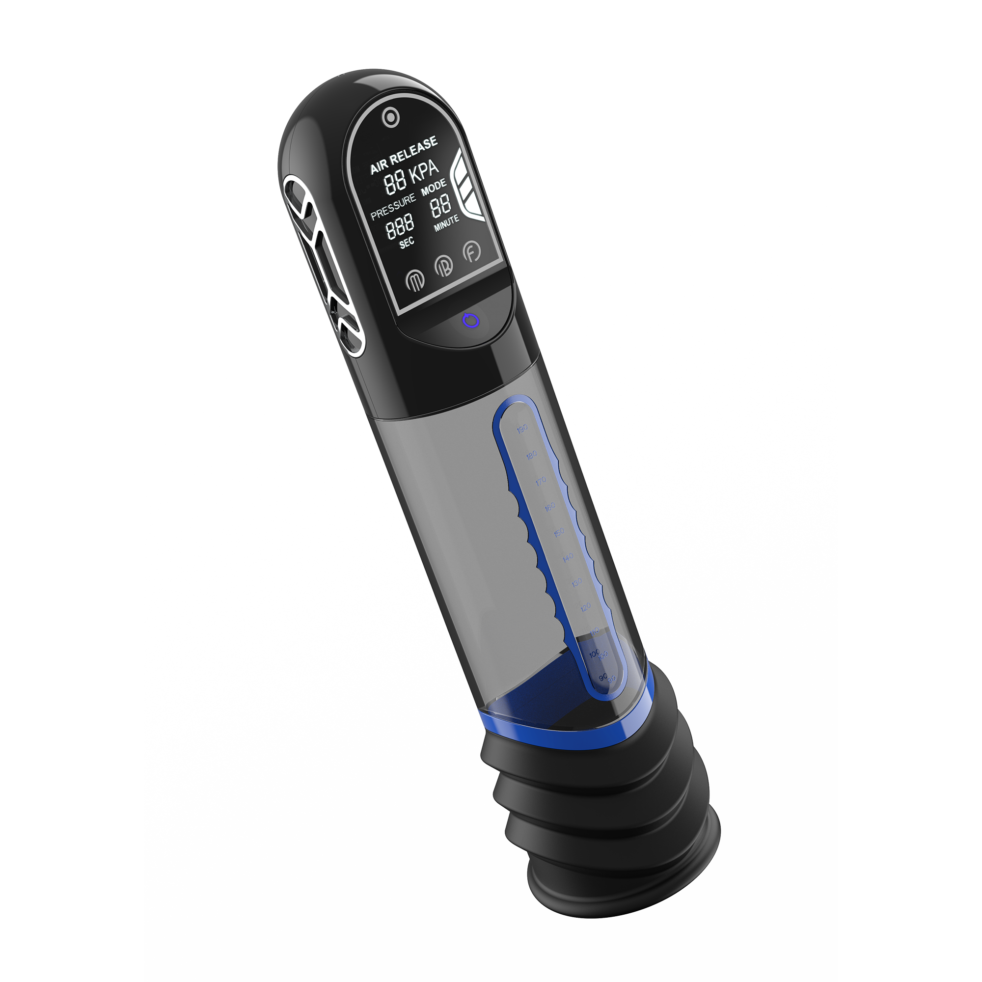Peak Performa – ISP 90 – Infrarot-Rotlicht-Pumpe zur Leistungssteigerung – Schwarz/Blau