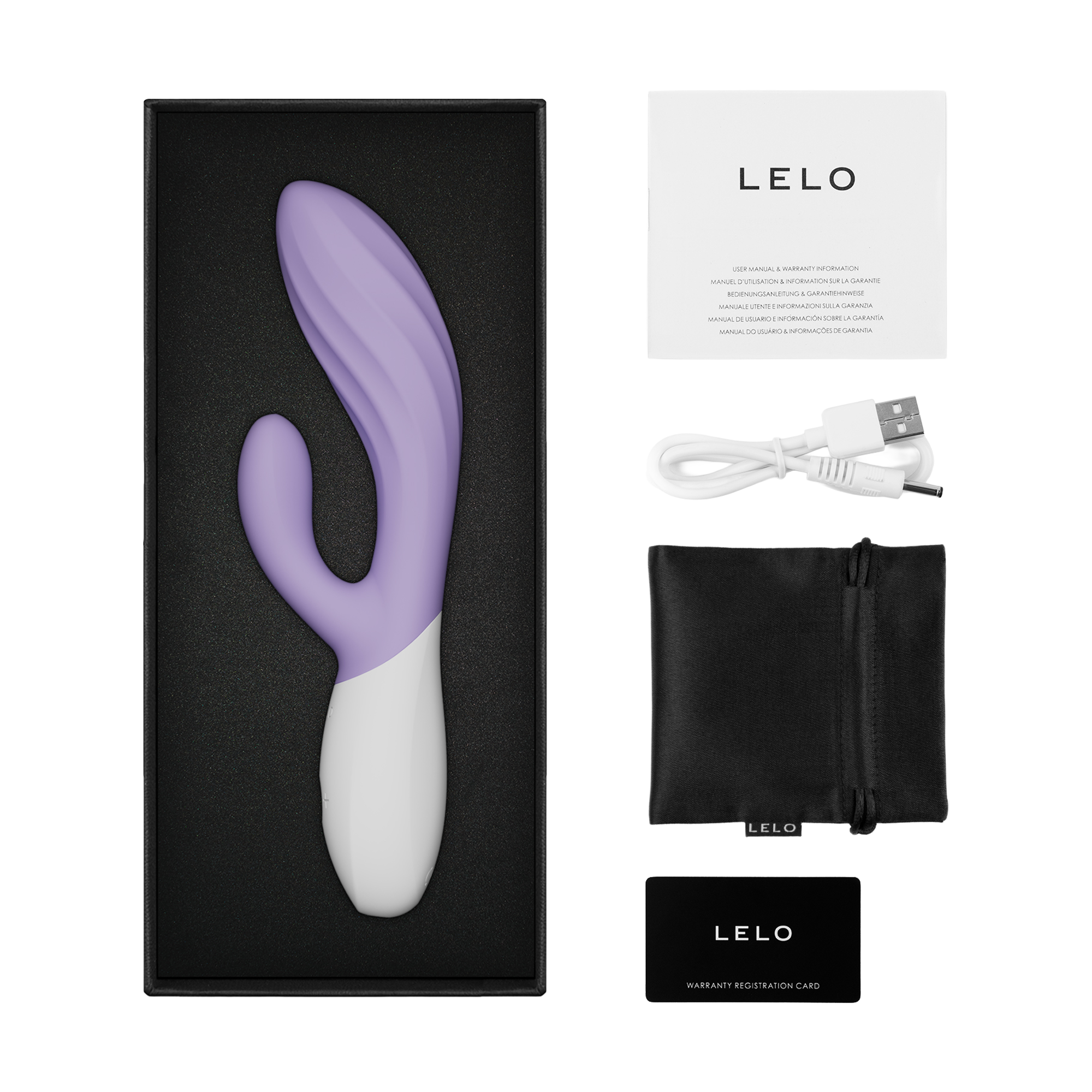 LELO – Ina Twist – Rabbit-Vibrator – Lavendel