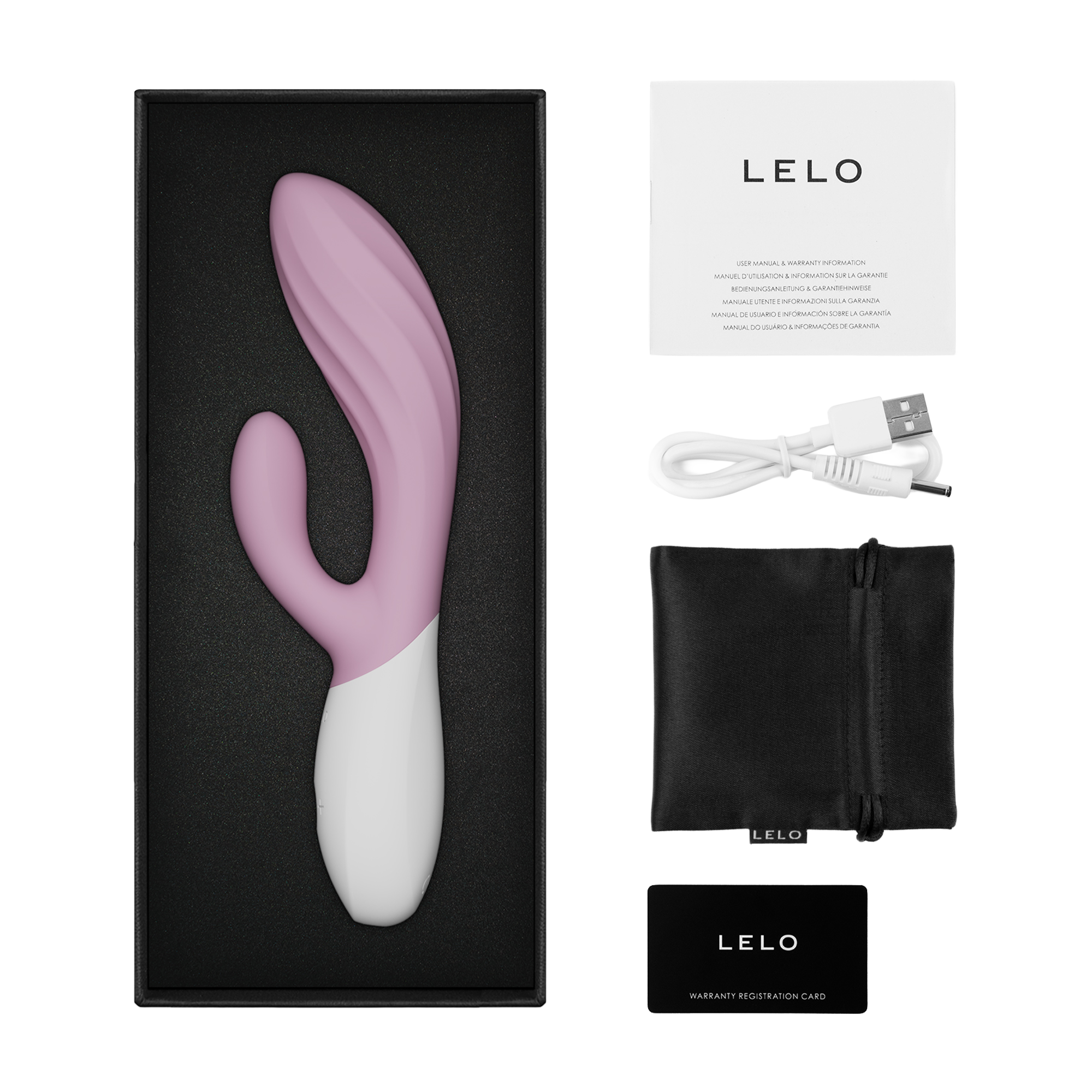 LELO – Ina Twist – Rabbit-Vibrator – Rosa