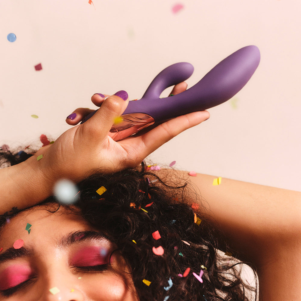 LELO – Ina Thrust – Rabbit-Vibrator mit Stoßfunktion – Lila