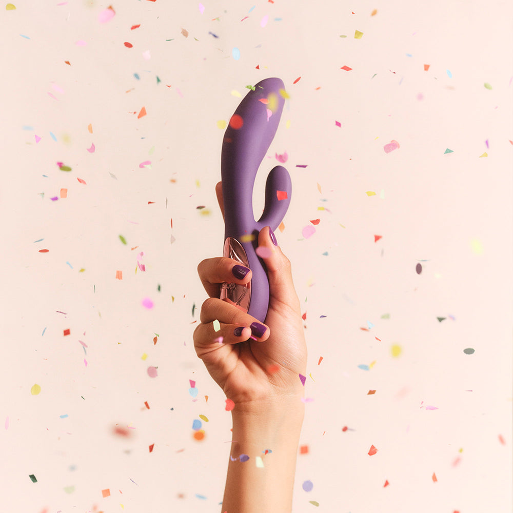 LELO – Ina Thrust – Rabbit-Vibrator mit Stoßfunktion – Lila