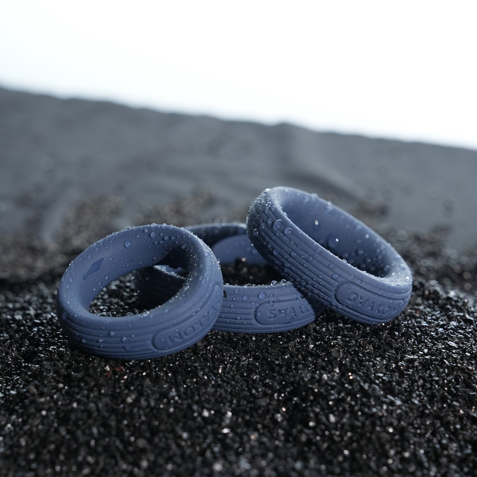 SVAKOM – Triooo – Penisring-Set – Blau
