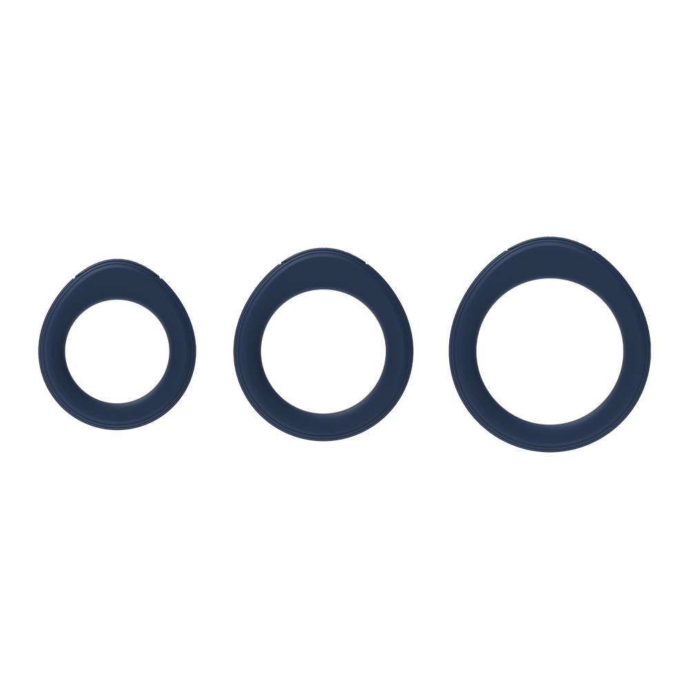 SVAKOM – Triooo – Penisring-Set – Blau