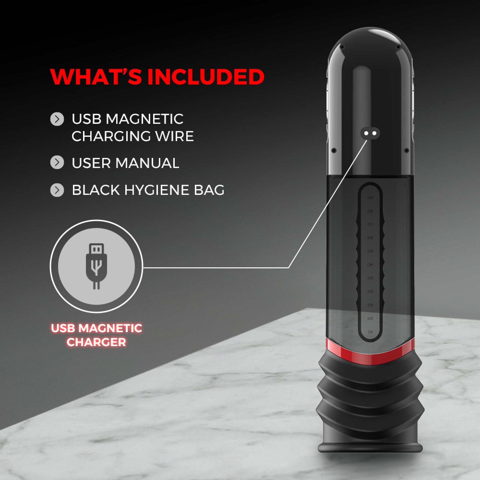 Peak Performa – ISP 90 – Infrarot-Rotlicht-Pumpe zur Leistungssteigerung – Schwarz/Rot