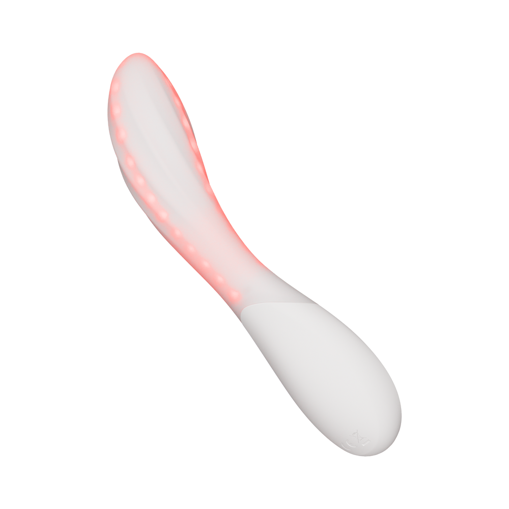 LELO – Mona Spectra – Wellness-Massagegerät mit Rotlichttherapie – Weiß