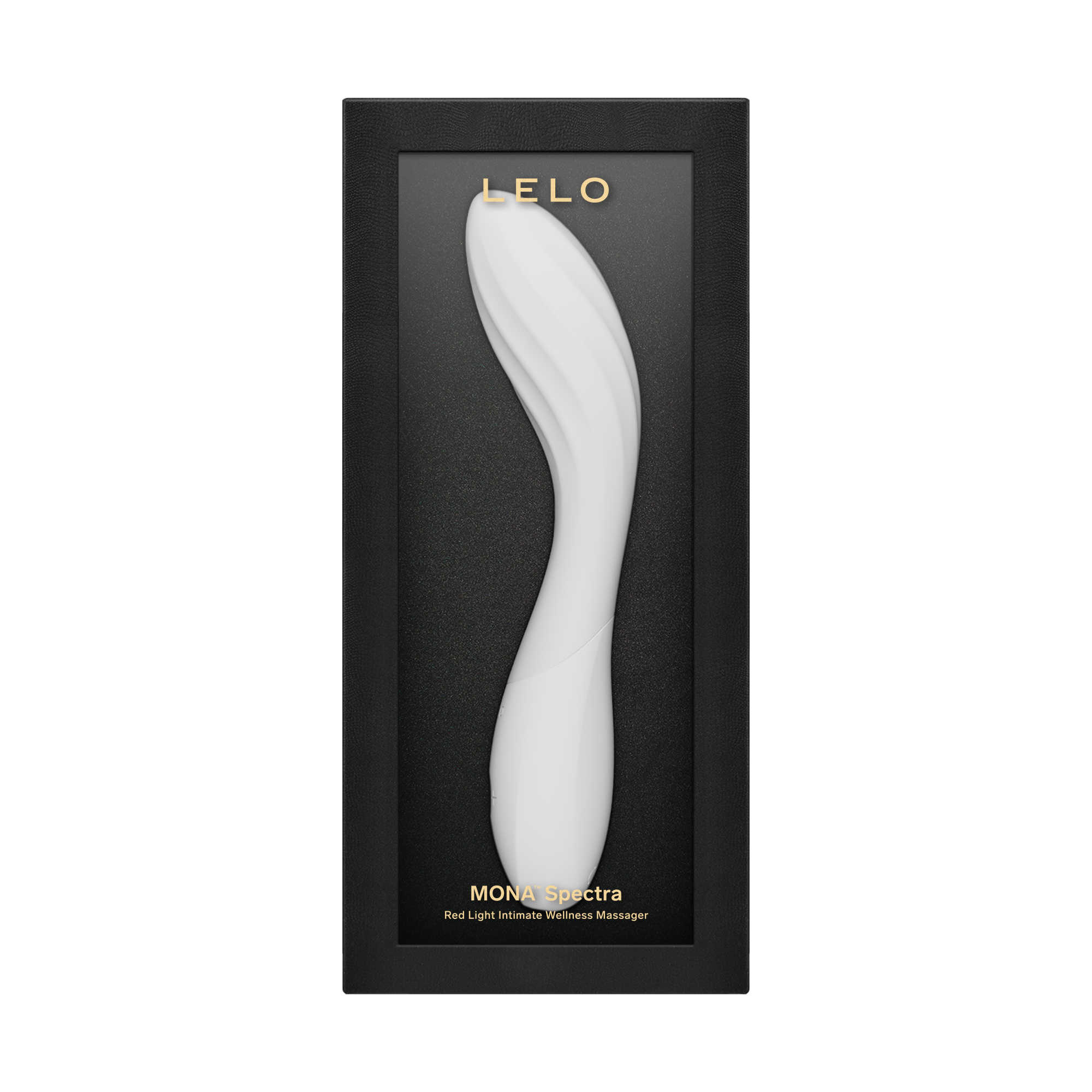 LELO – Mona Spectra – Wellness-Massagegerät mit Rotlichttherapie – Weiß