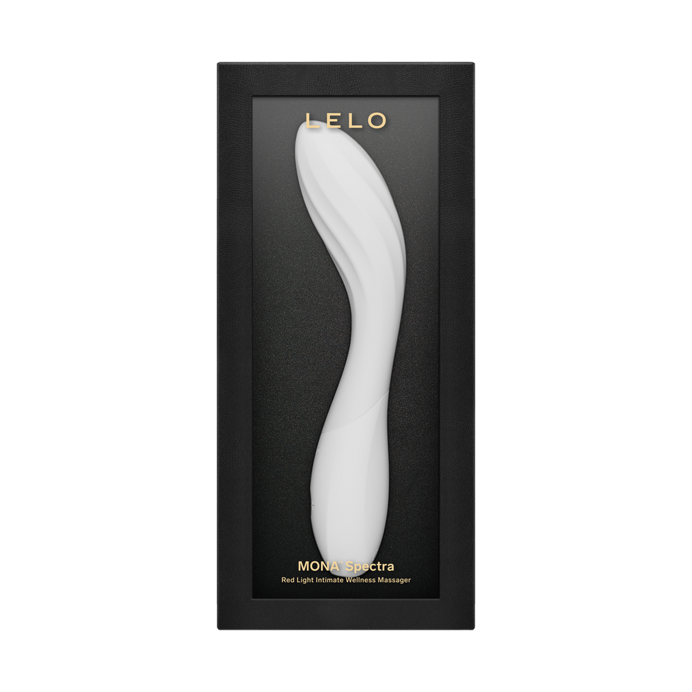 LELO – Mona Spectra – Wellness-Massagegerät mit Rotlichttherapie – Weiß