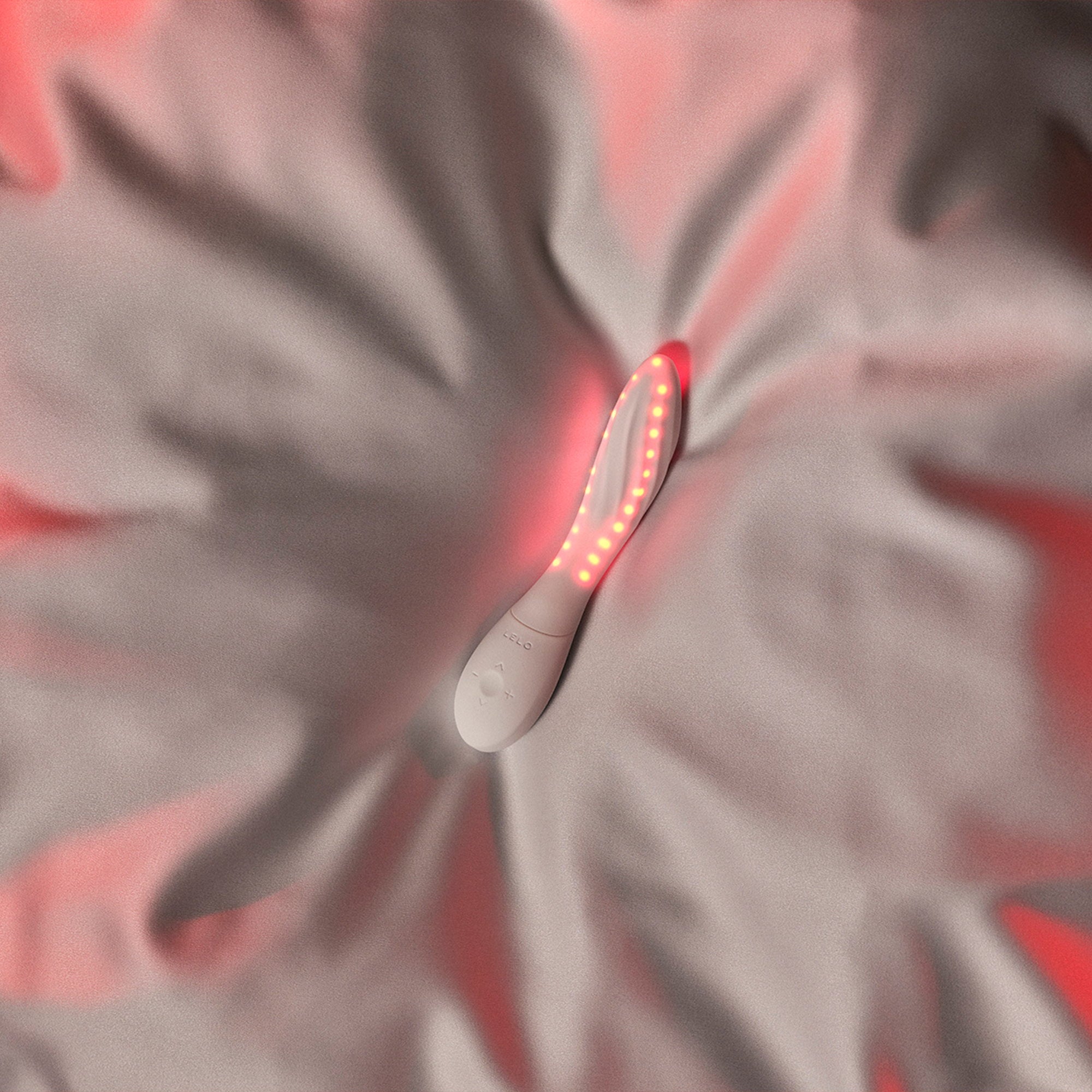 LELO – Mona Spectra – Wellness-Massagegerät mit Rotlichttherapie – Weiß