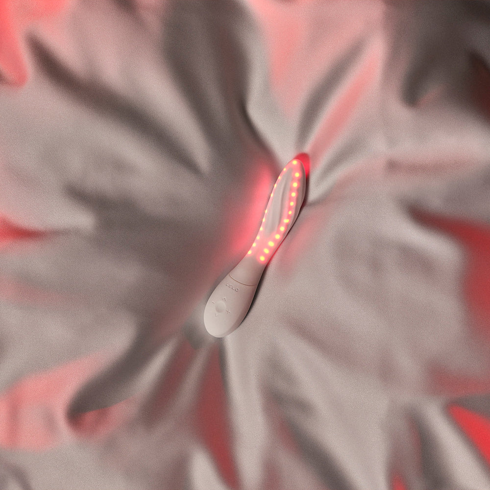 LELO – Mona Spectra – Wellness-Massagegerät mit Rotlichttherapie – Weiß