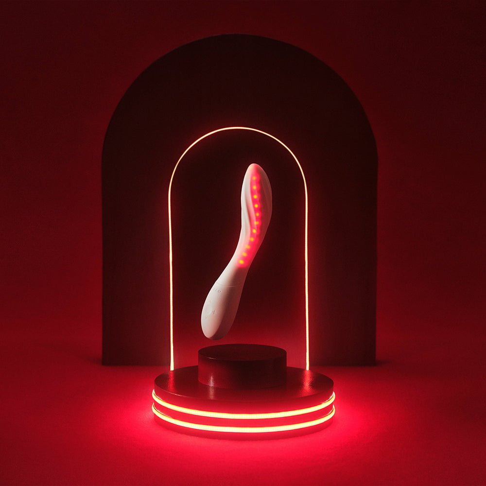 LELO – Mona Spectra – Wellness-Massagegerät mit Rotlichttherapie – Weiß