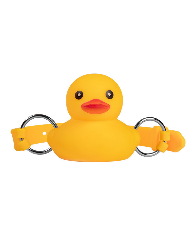 Rimba Bondage Play – Mundknebel „Ducky“ – Gelb