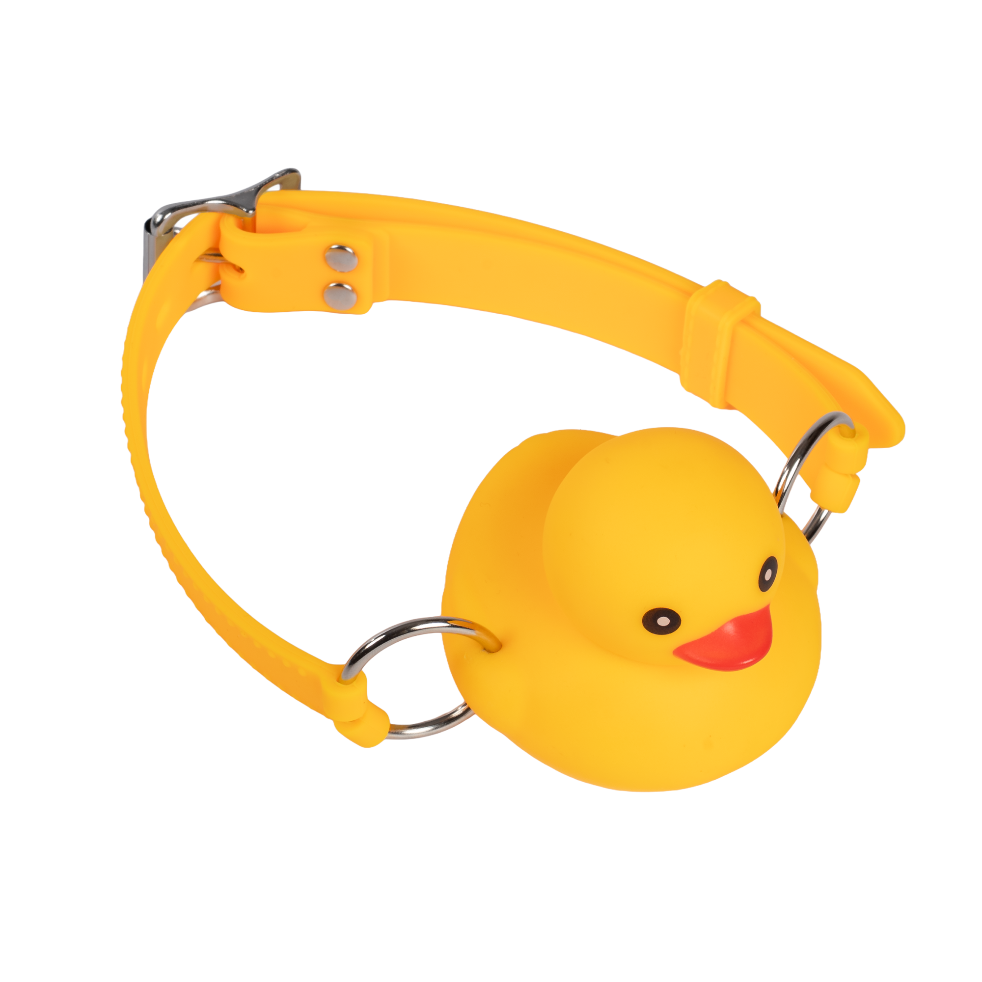 Rimba Bondage Play – Mundknebel „Ducky“ – Gelb