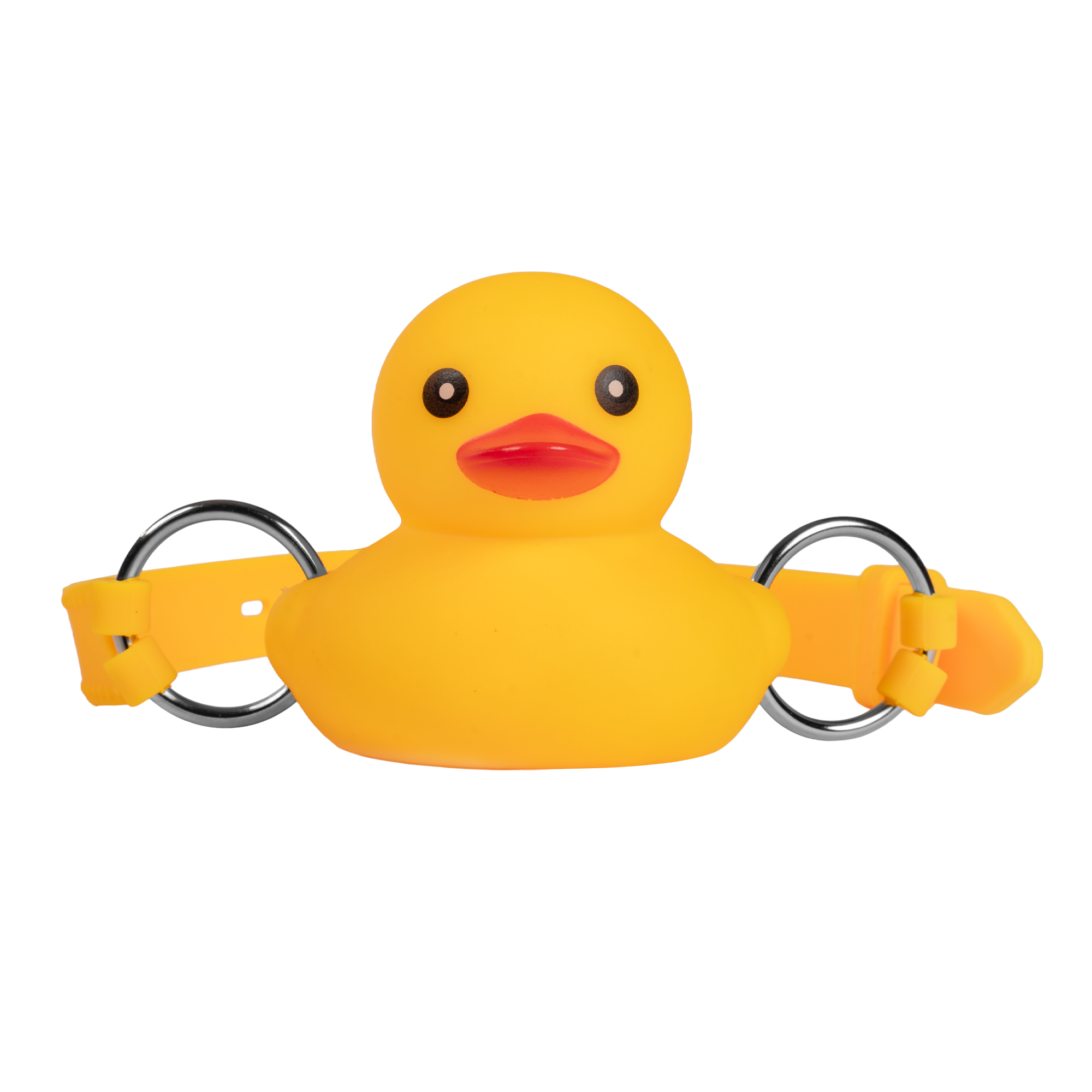 Rimba Bondage Play – Mundknebel „Ducky“ – Gelb