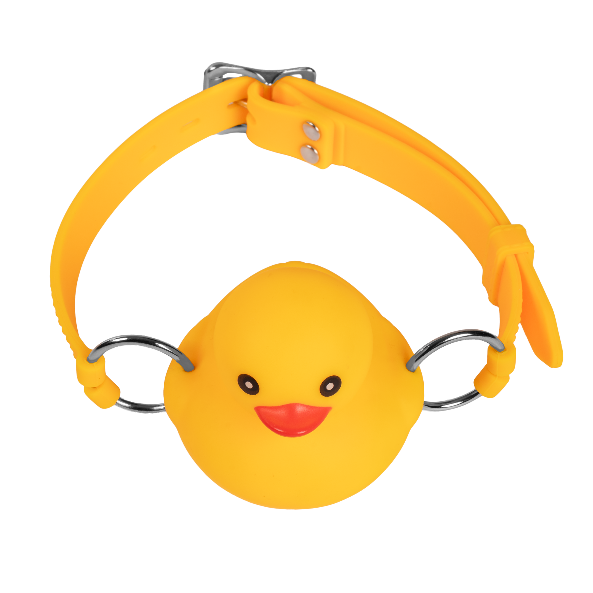 Rimba Bondage Play – Mundknebel „Ducky“ – Gelb