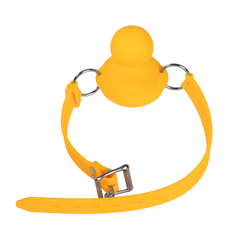 Rimba Bondage Play – Mundknebel „Ducky“ – Gelb