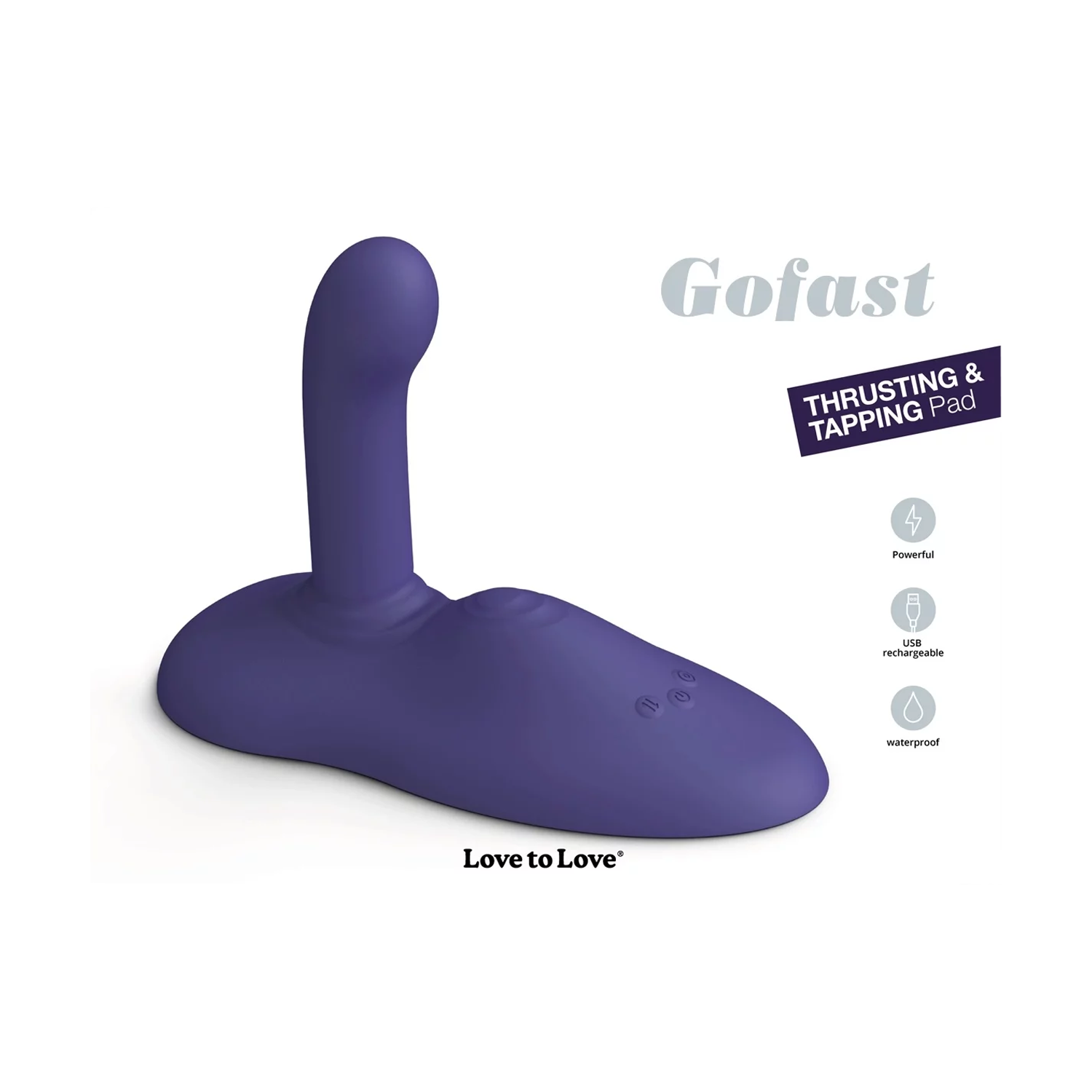 Love to Love – GOFAST – Sit-on-Vibrator – Midnight Indigo