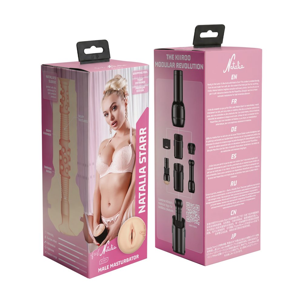 KIIROO - FeelStar Stroker - Natalia Starr