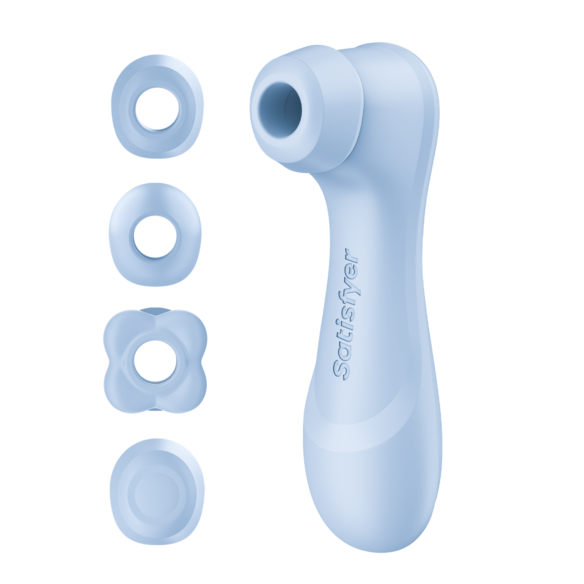 Satisfyer - Pro 2 Generation 4 - Double Air Pulse Vibrator (with App Control) - Serene Blue