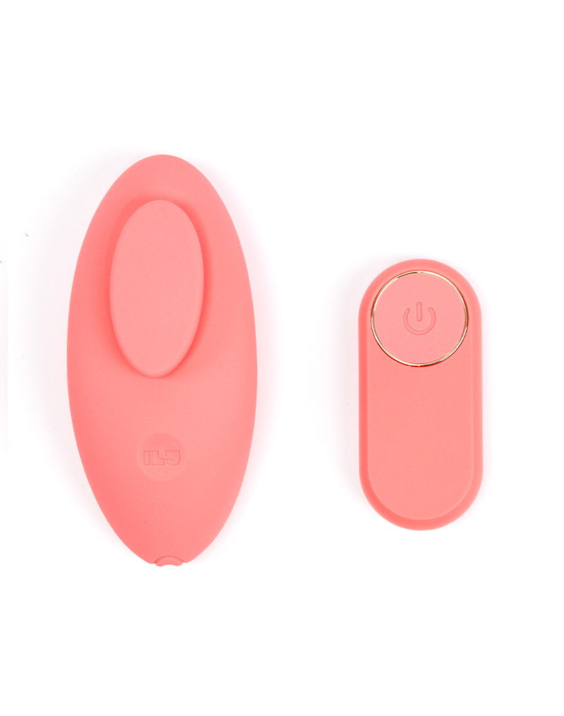 ILY – The Panty Vibe – Auflegevibrator mit Fernbedienung – Rosa