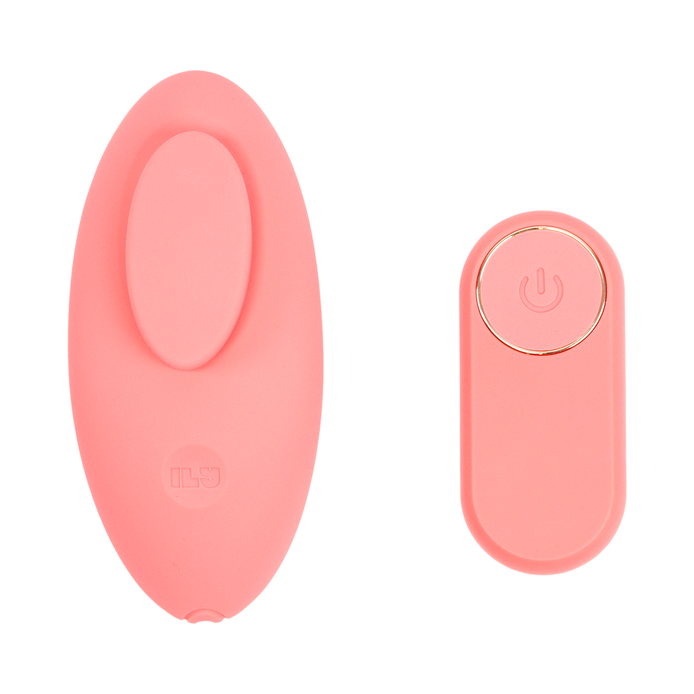 ILY – The Panty Vibe – Auflegevibrator mit Fernbedienung – Rosa