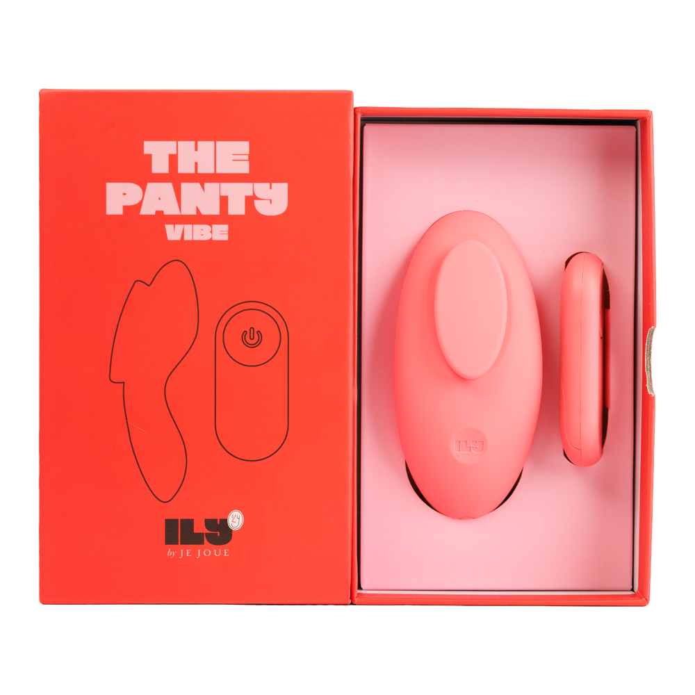 ILY – The Panty Vibe – Auflegevibrator mit Fernbedienung – Rosa