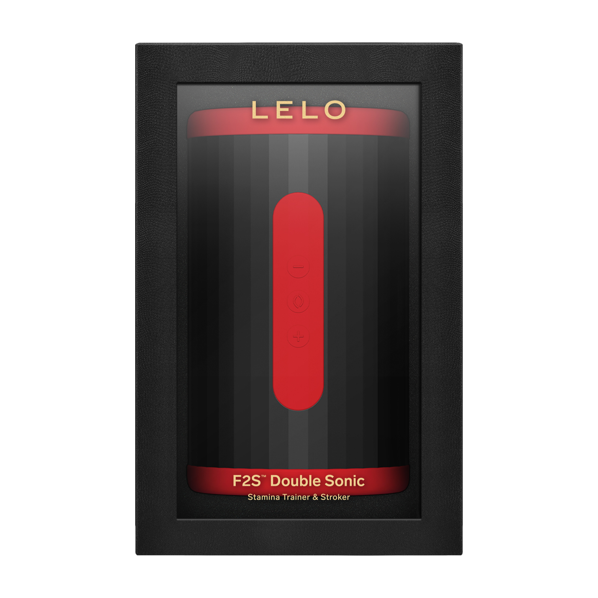 LELO – F2S™ Double Sonic Massager & Stroker – Rot