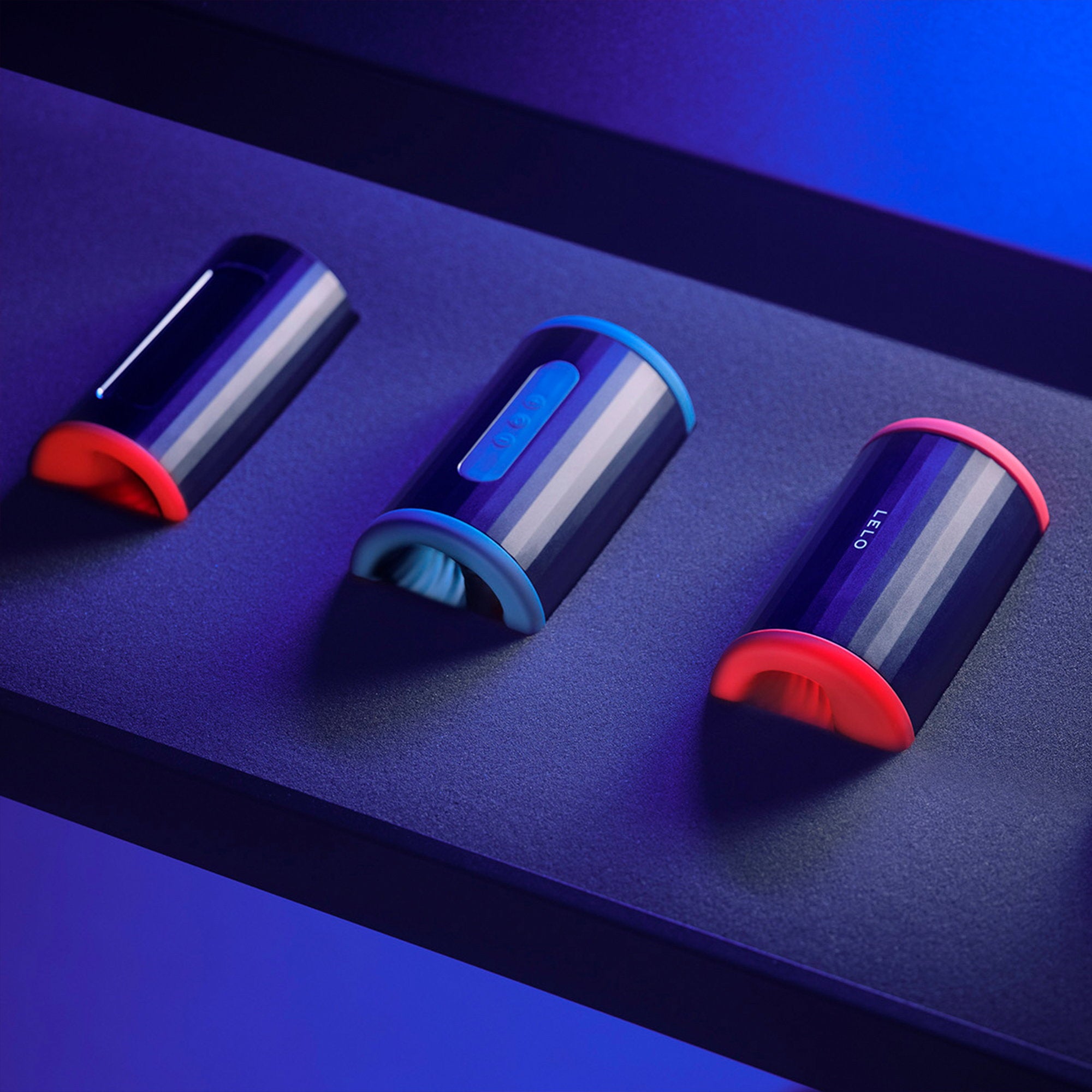 LELO – F2S™ Double Sonic Massager & Stroker – Teal