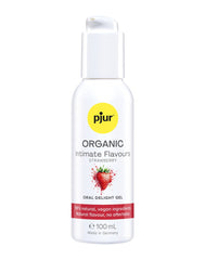pjur – ORGANIC – Intimate Flavours – Oral Delight Gel – Erdbeere – 100 ml