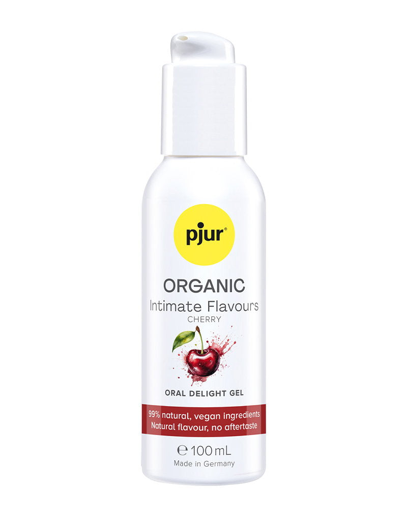 pjur – ORGANIC – Intimate Flavours – Oral Delight Gel – Kirsche – 100 ml