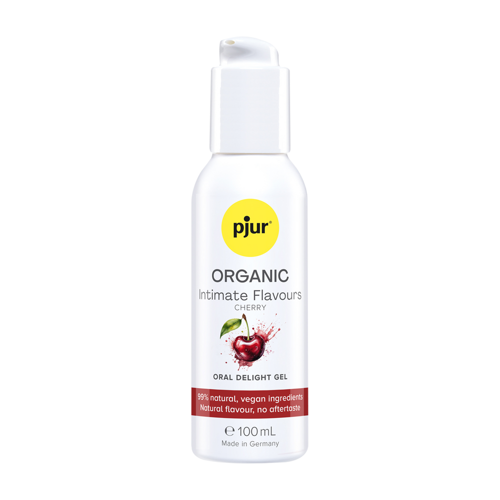 pjur – ORGANIC – Intimate Flavours – Oral Delight Gel – Kirsche – 100 ml