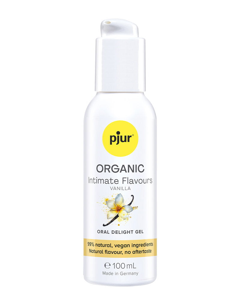 pjur – ORGANIC – Intimate Flavours – Oral Delight Gel – Vanille – 100 ml
