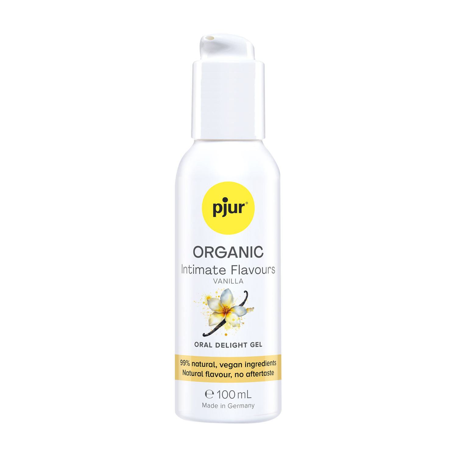 pjur – ORGANIC – Intimate Flavours – Oral Delight Gel – Vanille – 100 ml