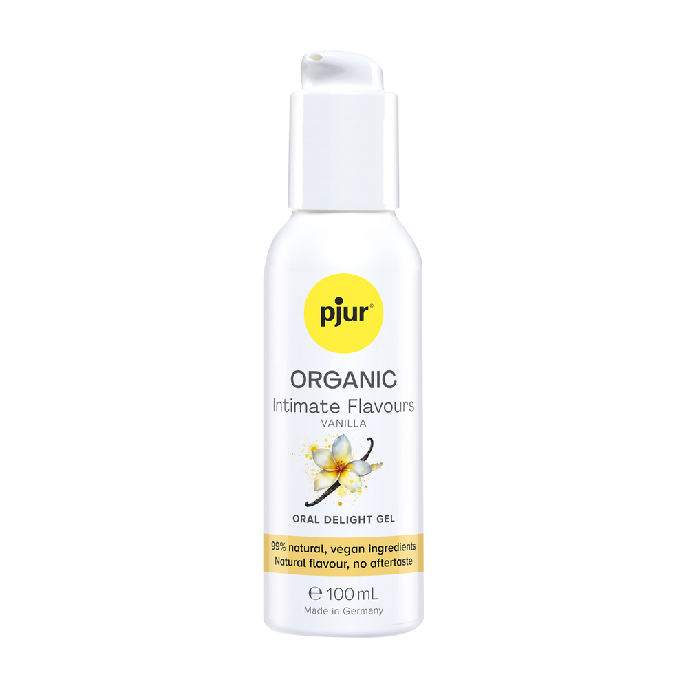 pjur – ORGANIC – Intimate Flavours – Oral Delight Gel – Vanille – 100 ml