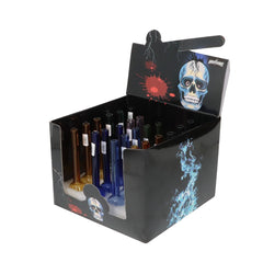 Ölpfeife, Glas, Assortiert, 24 Stk