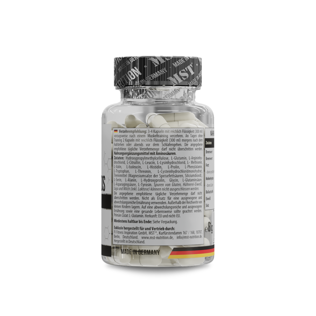 21 Amino Acids 60 Kapseln