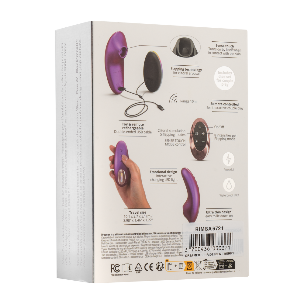 Love to Love - Dreamer - Klitoris-Vibrator - Rosa