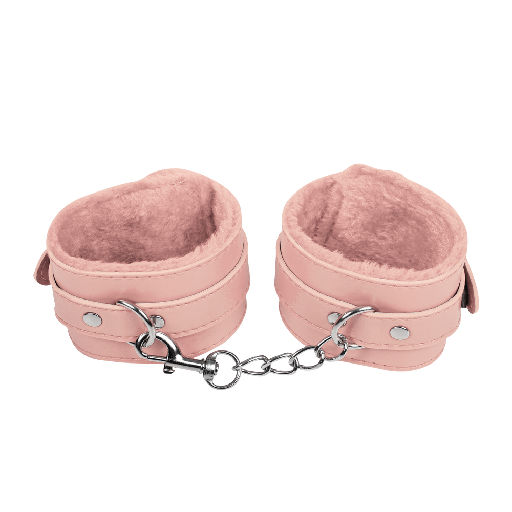 4: TieMeUp - Handschellen aus weichem Fell - Rosa