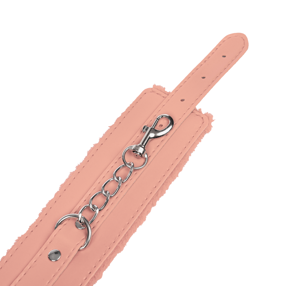 6: TieMeUp - Handschellen aus weichem Fell - Rosa