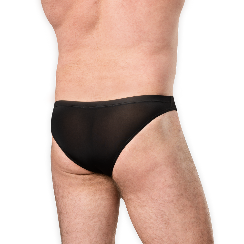 Amorable by Rimba – Slip mit offenem Schritt – Einheitsgröße – Schwarz